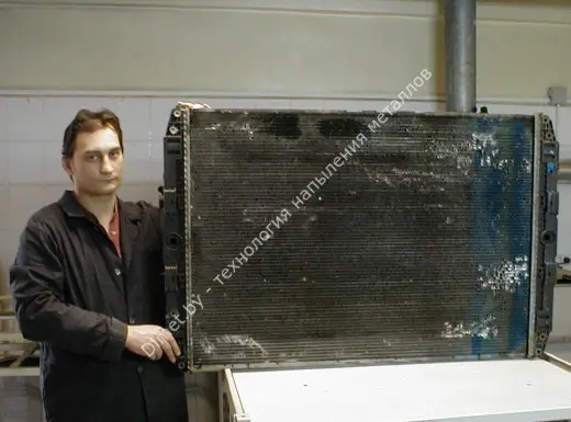 Димет-ремонт: восстановление радиатора грузовика DAF | ОЦПН для ООО "Трак"